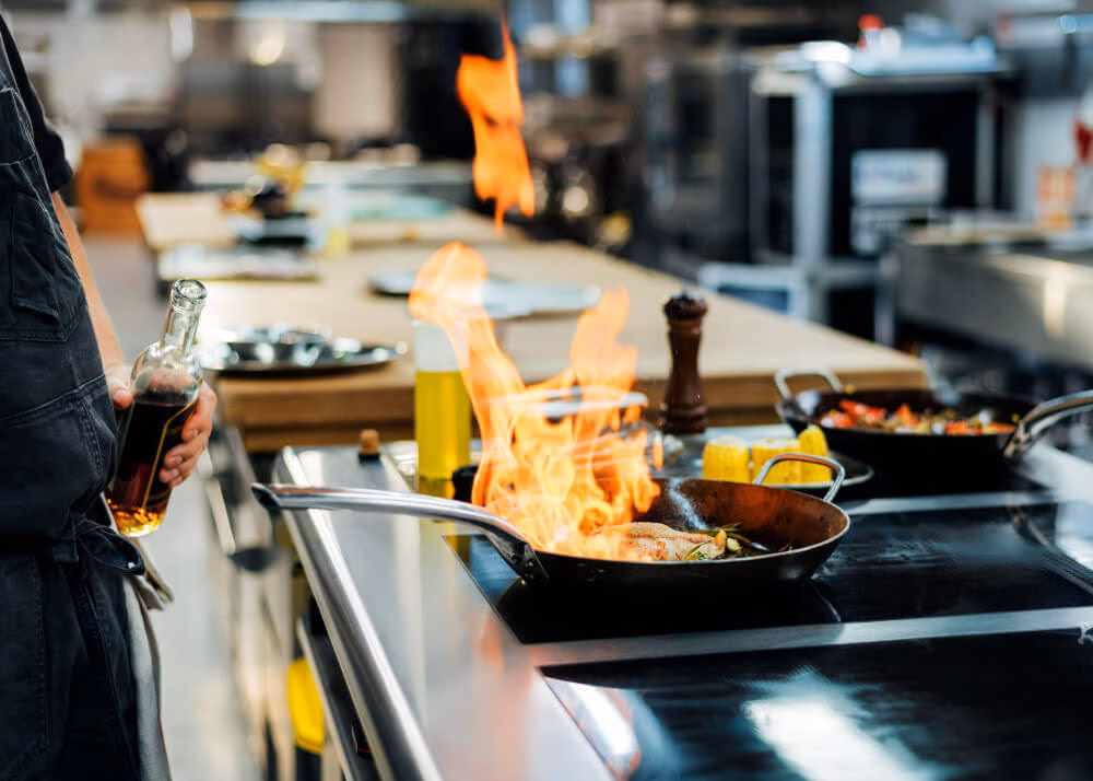 Office Kitchen Fire